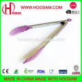 factory price wholesale high quality bbq silicone cooking tools heat resistant food tongs